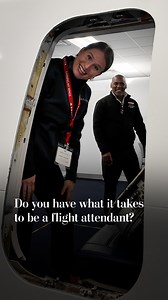 Do you have what it takes to be a flight attendant?
