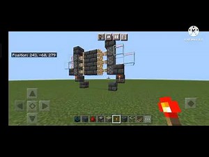 Skulk sensor piston-door tutorial / Minecraft bedrock edition 1.19