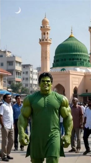 Hulk in Kurta – Ramzan Special❤️ #shorts #HulkVsThanos #RamzanSpecial
