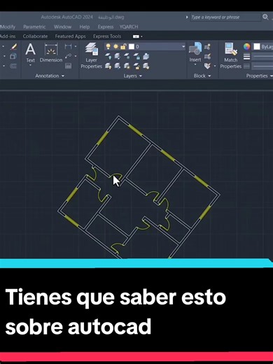 Lo quieres lograr? 🅰️🔥#autocad #ingenieria #autocadtutorial #planos #arquitectura