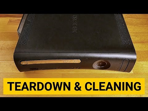XBOX 360 Elite Teardown & Cleaning