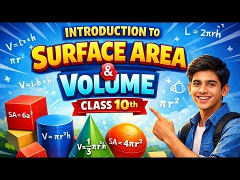 Introduction of all formulas related to surface area and volume