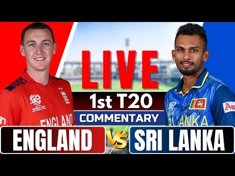 Live: ENG vs SL | 1st T20 | England vs Sri Lanka 2026 | Live Score & Commentary | Live Cricket Match