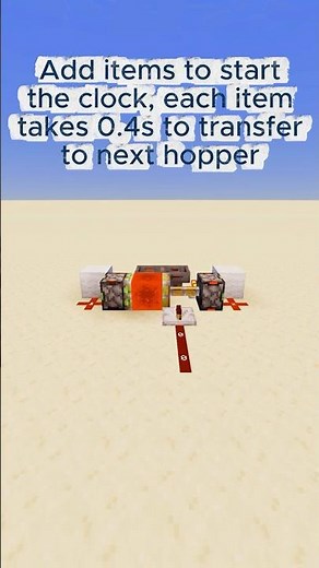 Minecraft, Donut SMP Easy Hopper Clock. #minecraft #minecraftbuilds #minecraftbuilding #donutsmp