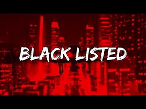 Aggressive Fast Gangsta Freestyle Rap Beat Instrumental "BLACK LISTED"