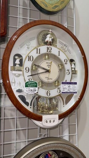 RE566B セイコーWave Symphony からくり時計 ♪ダンシング・クイーン