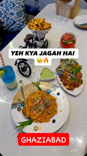 Oscar Foodies Tushar on Instagram: "Aaj hum gaye Anantara Café – RDC, aur honestly… THIS PLACE IS A VIBE 💎 Yahaan ki high-ceiling luxury ambience normal cafés se bilkul alag hai — open, premium & ultra classy feel 🤍✨ Food? Full on flavour + full on presentation 😍 🍝 Red Sauce Pasta – creamy & perfectly balanced 🍟 Fries – crispy outside, soft inside 🧀 Paneer Starter – masaledaar & juicy 🍉 Watermelon Mojito – super refreshing 🍹 Litchi Blossom Mojito – unique & floral vibes Main Course 🔥 🥘