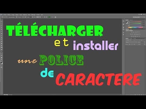 comment télécharger et installer une police de caractère