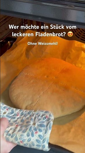 Fladenbrot Rezept aus 100% Vollkorn jetzt im Kanal!