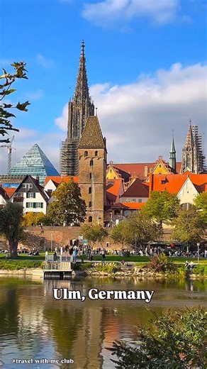 Ulm, Germany. Like a fairytale. . . #Ulm #Germany #FairytaleTown #TravelGermany #VisitUlm #GermanArchitecture #EuropeTravel #BeautifulDestinations #Wanderlust #TravelPhotography #OldTownCharm #DiscoverGermany #FairytaleVibes #HistoricCity #TravelInspiration | Travelwithmeclub