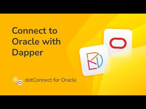 Connect Oracle using Dapper ORM