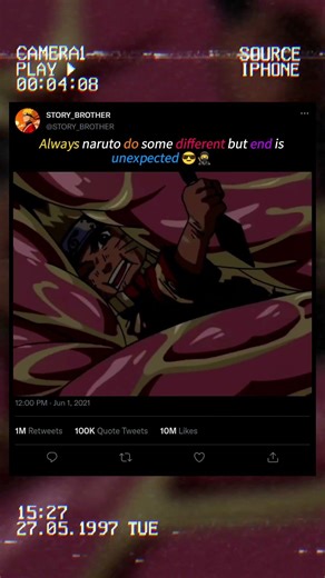 Naruto always does something different… and the ending is always unexpected 😎🥷