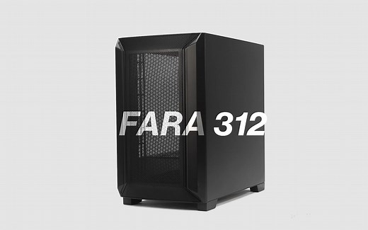 银欣SilverStone：高效通风入门基本款MATX机箱-法拉Fara 312