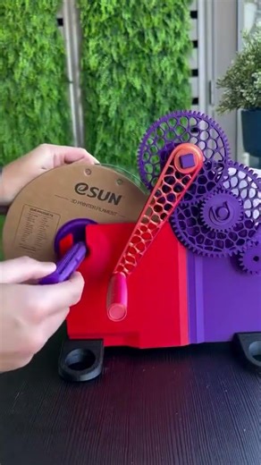 eSUN PETG/ABS/ABS-CF 3D printing Spool Winder #filament #3dprinting #esun