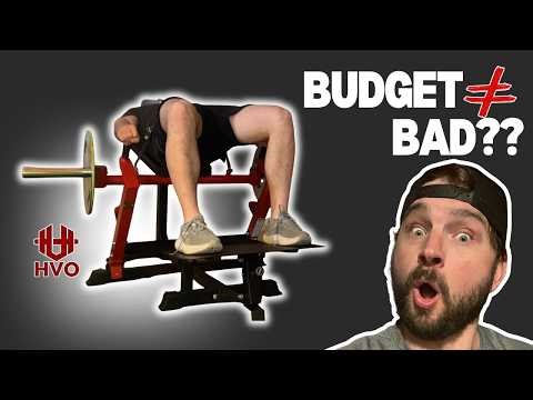 Amazon Strikes Again with This HVO Hip Thrust Machine | Testing a Budget At-Home Leg Machine