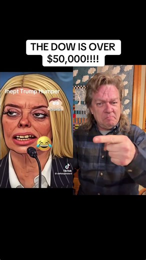 THE DOW IS OVER $50,000!!!! #duet #pambondi #victim #trump #attorneygeneral #maga #pathetic #DOJ