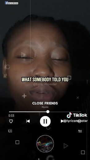 Close Friends - Nyola (Lyrics Video)