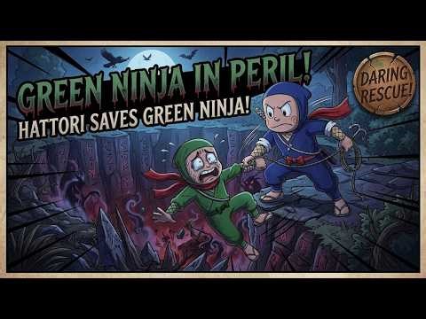 Hattori Saves Amara from Falling 😱💥 | Ninja Hattori Hero Story (Fan Made)
