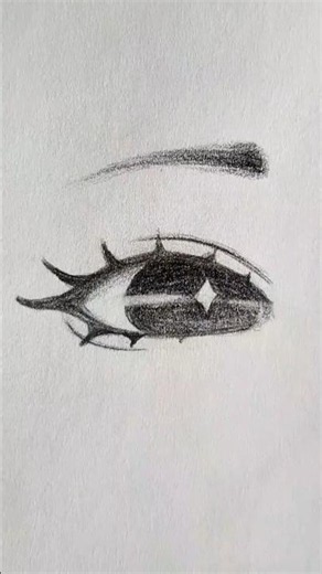 vẽ mắt anime đơn giản #anime #art #trending #eyes