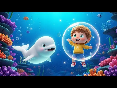 Baby Beluga Nursery Rhyme | Classic Kids Song About the Little Whale 🐳🎶