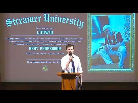 I Won 'Best Professor' Award at Streamer University...