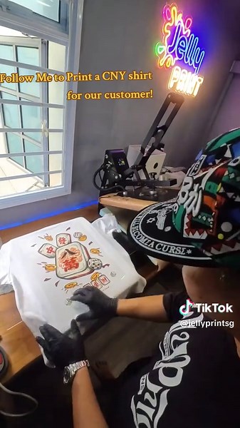 Custom T-Shirt Printing for CNY Designs