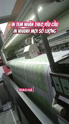 In tem nhãn khí oxy In Quảng cáo 365 Lê Quang Định TP HCM