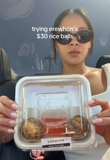 8/10 #erewhon #mukbang #eatwithme #lafood #erewhonmarket | erewhon rice balls