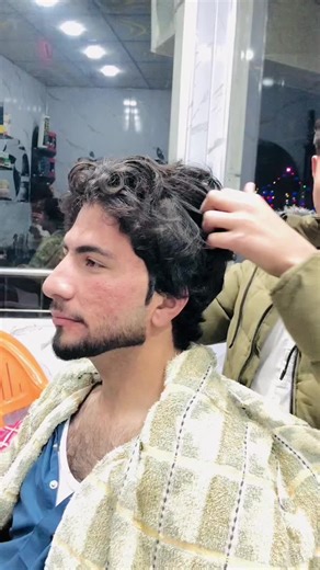 Cute Boy's Hairstyle Transformation with Keratin Treatment