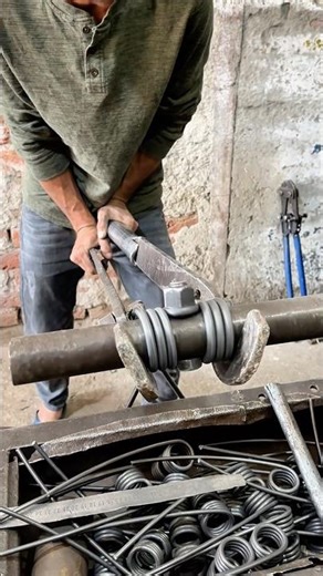 There’s No Second Try in This Spring Making 😳⚙️ #shorts