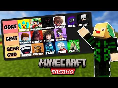 THE VERY BEST MINECRAFT RISK ANIMAL LIST (no ragebait)