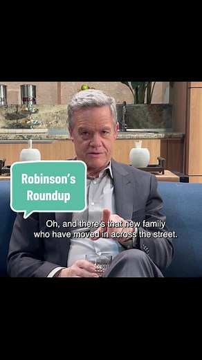 Weekly Roundup with Paul Robinson on Neighbours