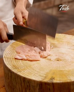 1.6M views · 6.6K reactions | When chef starts to mince the chicken..what he is about to create, I'm in awe  | Taste Show | Facebook
