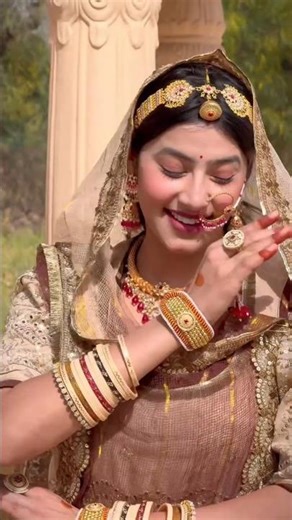 Royal Rajasthani Dulhan 👑 Rajputi Bridal Look Viral