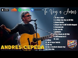 Andrés Cepeda - MEGA MIX 2025 🎤 Sus Éxitos Más ROMÁNTICOS