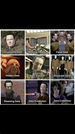 lieutenant Commander data #trending #startrekmemes #update #datascience #funny #dataanalytics #dark