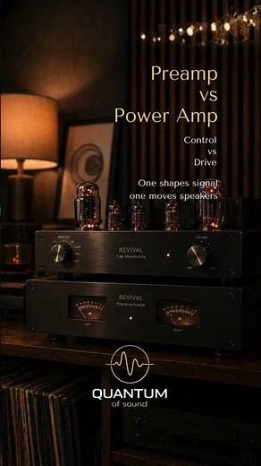 Preamp vs Power Amp Explained #quantumofsound #hify #studio #audiotechnique #music
