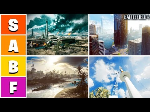 Ranking ALL 30+ Maps In Battlefield 4 From Worst To Best!!