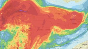 Computer model forecasts where wildfire smoke is moving