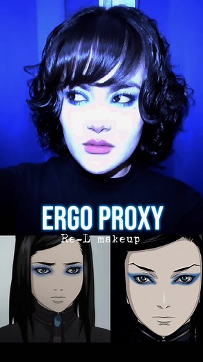 Ergo Proxy Re-L Inspired Makeup Tutorial