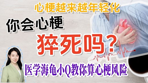 【上集】你会心梗吗？如何评估自己的心梗风险？医学海归教你用中美资源保护心脏