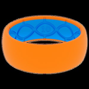 Groove Silicone Ring | Blaze Orange | Activewear Ring