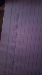 Convergence criteria of Runge Kutta Method... | Filo