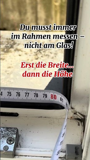 So misst du dein Fliegenschutzgitter!