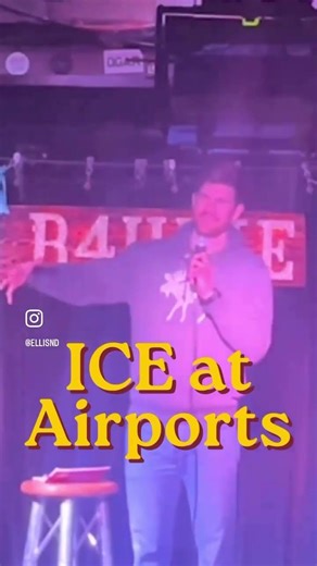 ICE at airports #standupcomedy #ice #airport