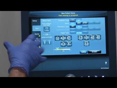 SETTING UP A COVIDIEN PB 980 MECHANICAL VENTILATOR Part 1: BASIC SETTINGS