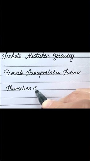 English handwriting practice #handwriting #english #lettering