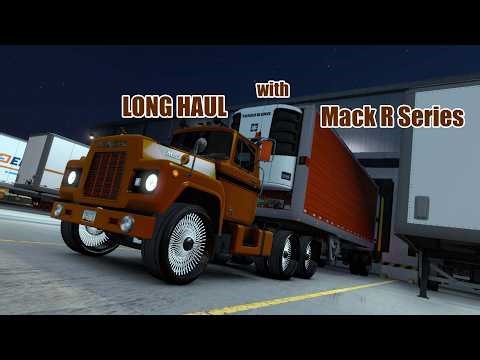 Classic Mack R Series Long Haul | Oregon to New Mexico | American Truck Simulator