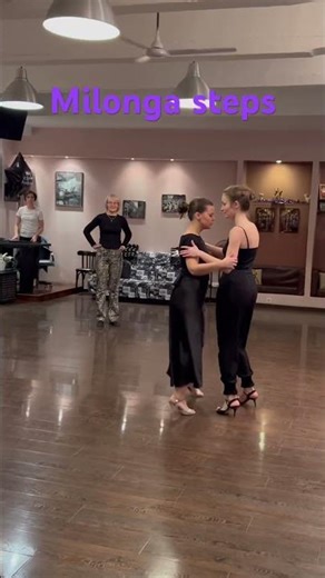 Milonga steps #tango #lesson