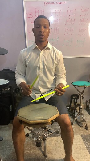 Evening Snare Drum Practice and Counting Exercise